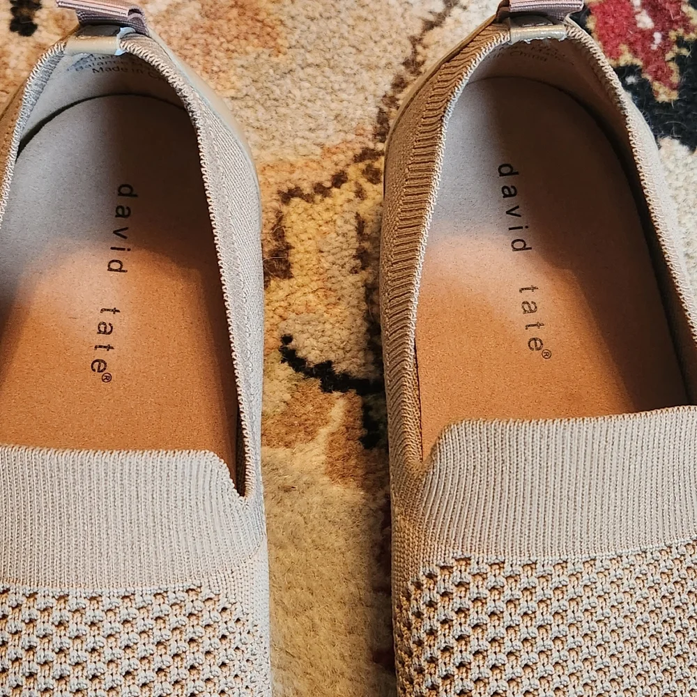 David Tate Gossip sneakers, ivory, size 10, never worn. Nordstrom